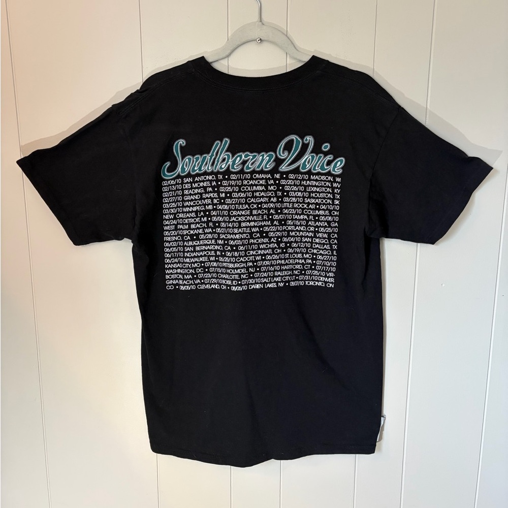 Tim McGraw Concert Tshirt Southern Voice Tour Country Music 90s Y2K Black Large - Picture 2 of 5